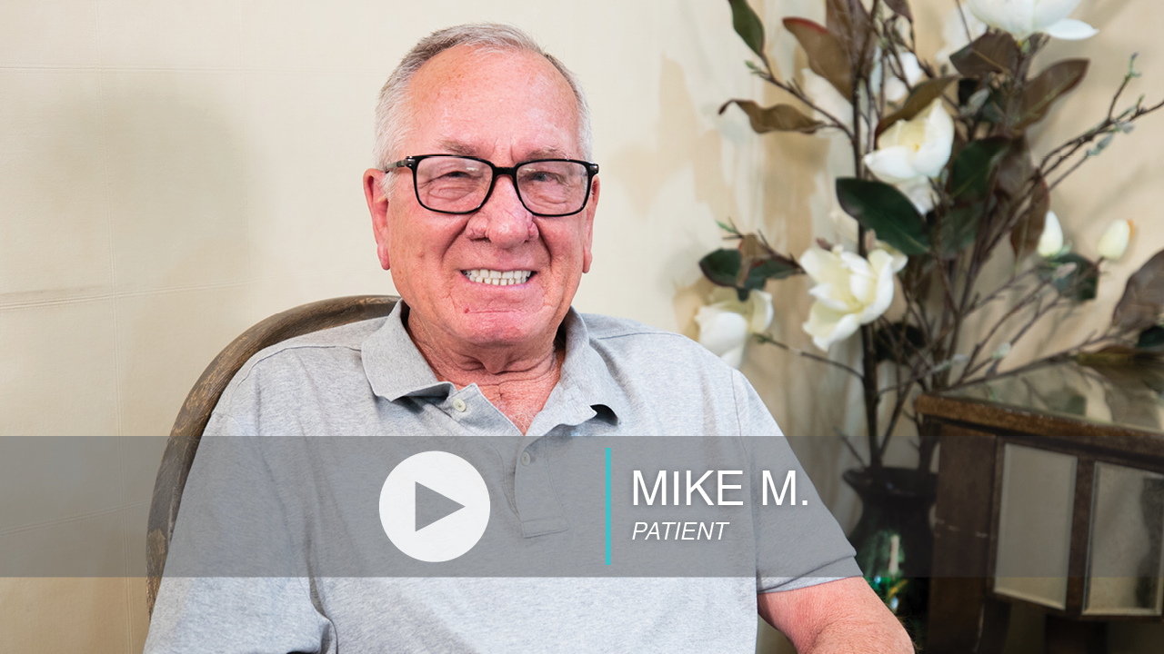 Video testimonial from Mike M a male patient of Dr. Penhaskashi