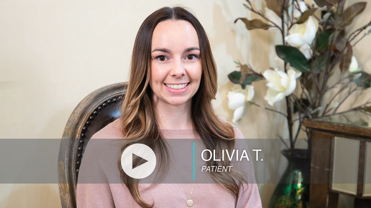 All on 4 video testimonial from Olivia t a caucasian female patient of dr. penhaskashi